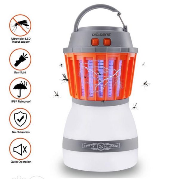 2 In 1 Electronic Bug Zapper - Mosquito Killer & Night Lamp