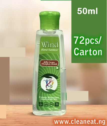 Wind Hand Sanitizer 50ml x 72pcs / carton