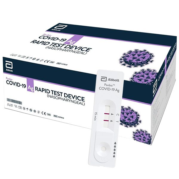 Abbott Panbio COVID-19 Rapid Antigen Test (WHO, NCDC Approved)