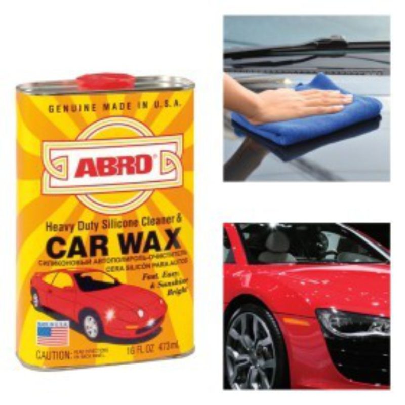 Abro Heavy Duty Silicone Cleaner and Car Wax