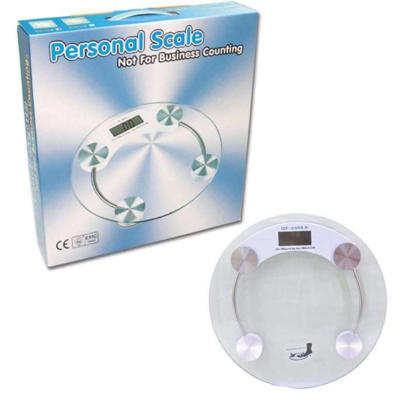 Digital Transparent Body Weight Scale