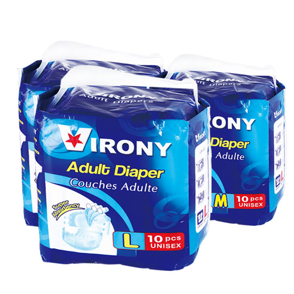 Virony Adult Diapers x10