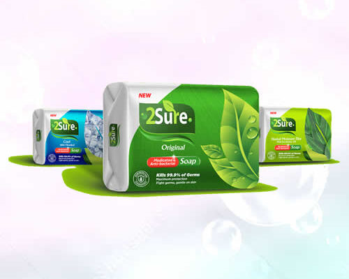 2sure antibacterial soap in carton wholesale prices