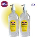 500ml Sanitol Hand Sanitizer (2x)