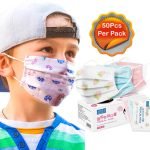 50pcs per pack 3 ply branded Children face mask