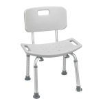 Bath Chair with Back Rest