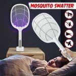 Rechargeable Mosquito Swatter with Stand