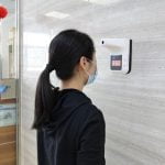 Automatic Wall Mount No Contact Forehead Thermometer