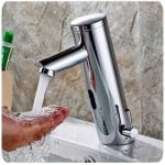 Auto Touch Sensor Faucet Bathroom Basin Tap Deck Mounted