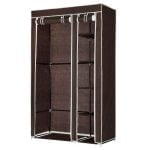 Mobile Wardrobe with Wheels & Free Hangers