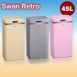 Retro 45L Square Motion Sensor Metal Bin