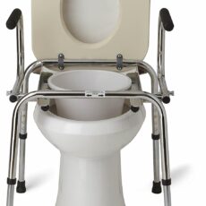 over the toilet commode chair