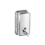 stainless steel manual soap dispenser