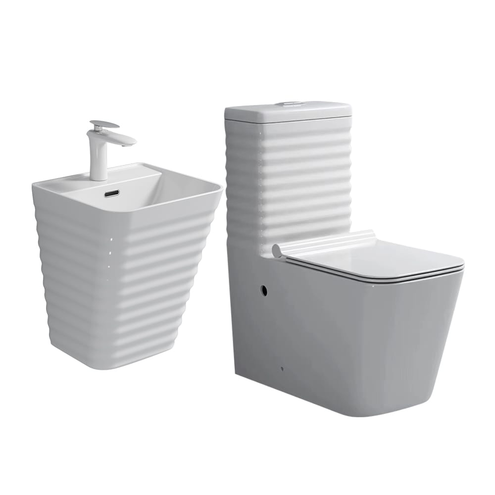 High Executive WC Toilet with soft-close seat – luxury bathroom fixtures in Lagos