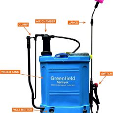 Greenfield 2-in-1 knapsack sprayer Lagos with 16-liter tank, top pest management equipment Lagos Nigeria.