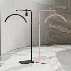 Moonlight LED Lash and Spa Lamp is used in a beauty salon for eyelash extensions, facials, and professional spa treatments in Nigeria.