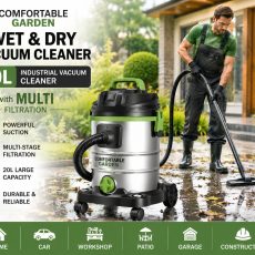 Comfortable Garden wet and dry vacuum cleaner sold by Neatstore Lagos