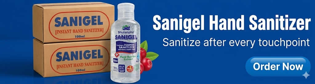 sanigel hand sanitizer