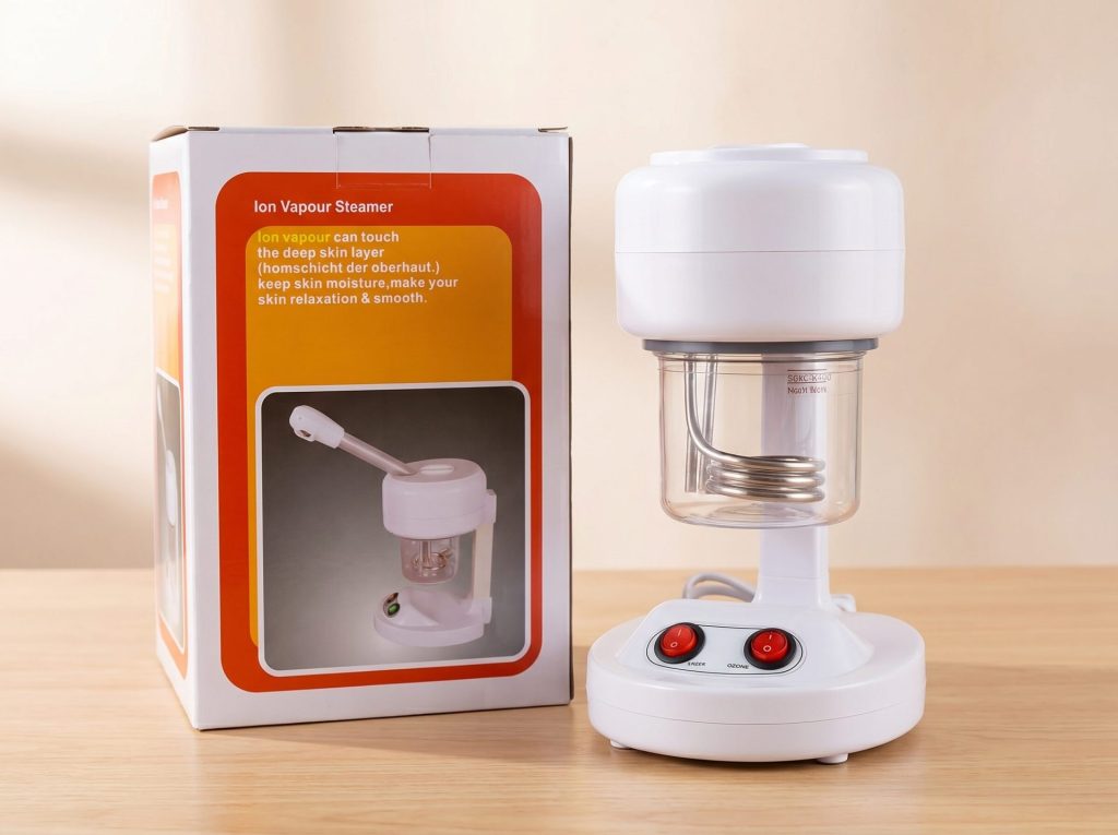 Portable facial steamer for professional salon and home skincare use in Nigeria.