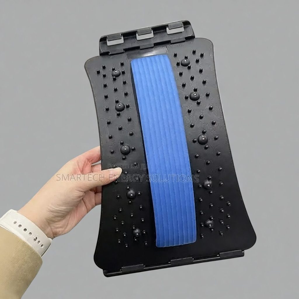 Adjustable Spine Board Lumbar Stretcher Back Pain Correction Device for posture support and lumbar stretching.