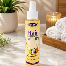 Mediana Hair Booster Serum for healthy hair growth, scalp nourishment, and stronger hair strands.
