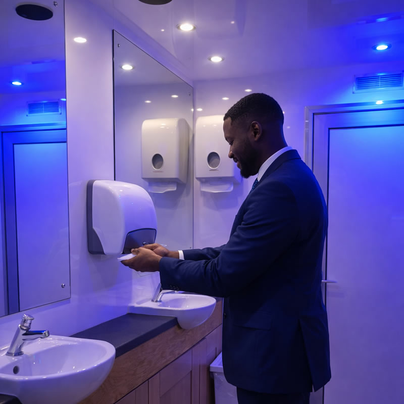 interior vip mobile toilet design