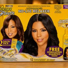 Mega Growth Relaxer hair treatment cream for smooth, straight, and manageable hair, available at Neatstore Nigeria.